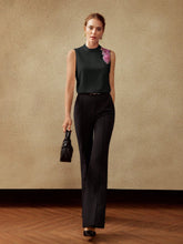 MOTF PREMIUM SEQUIN EMBELLISHED SLEEVELESS BLOUSE